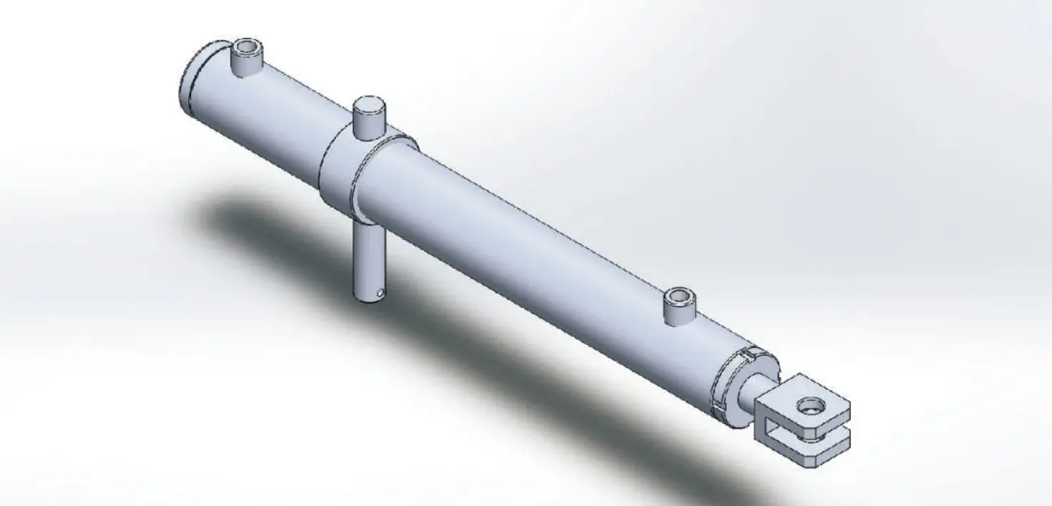 Towing And Lifting Cylinder For Agricultural Machinery